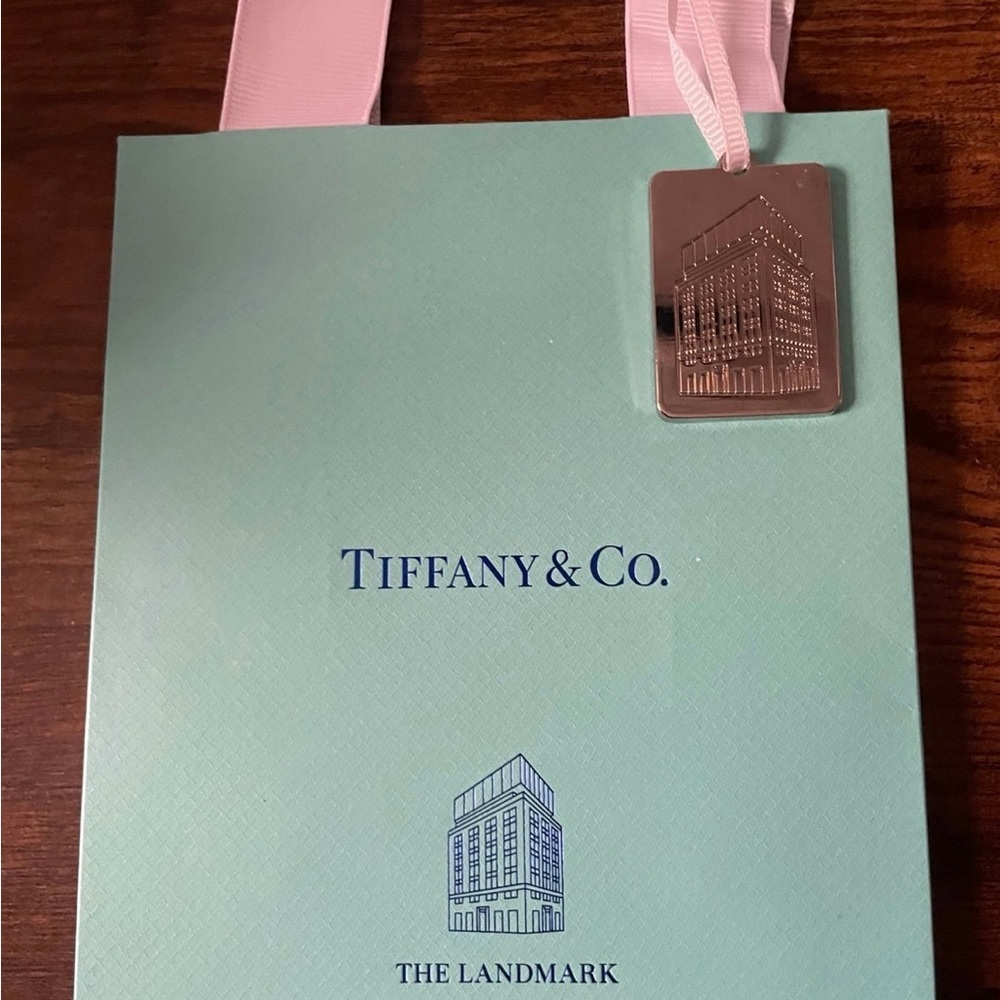 Tiffany& Co Landmark Gift Bag (charm included) 6”x5” - Picture 10 of 10